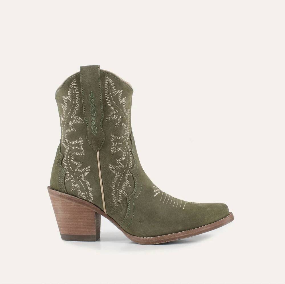 NEW BUCK & BRANA women's brooke boot in olive